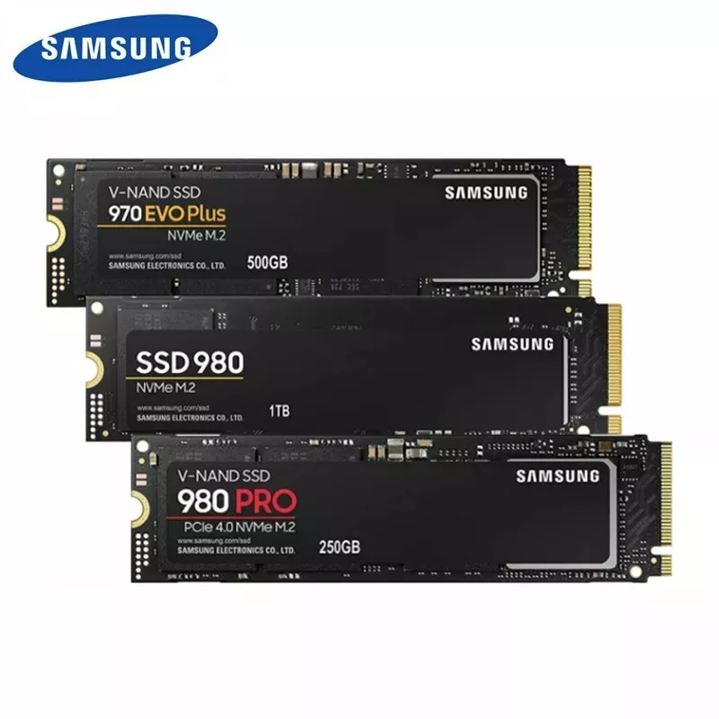 삼성 SSD M2 Nvme 500GB 970 EVO Plus 250GB 내장 솔리드 스테이트 드라이브 1 테라바이트 hdd 하드 디스크 980 PRO M.2 2 테라바이트 노트북 컴퓨터 용